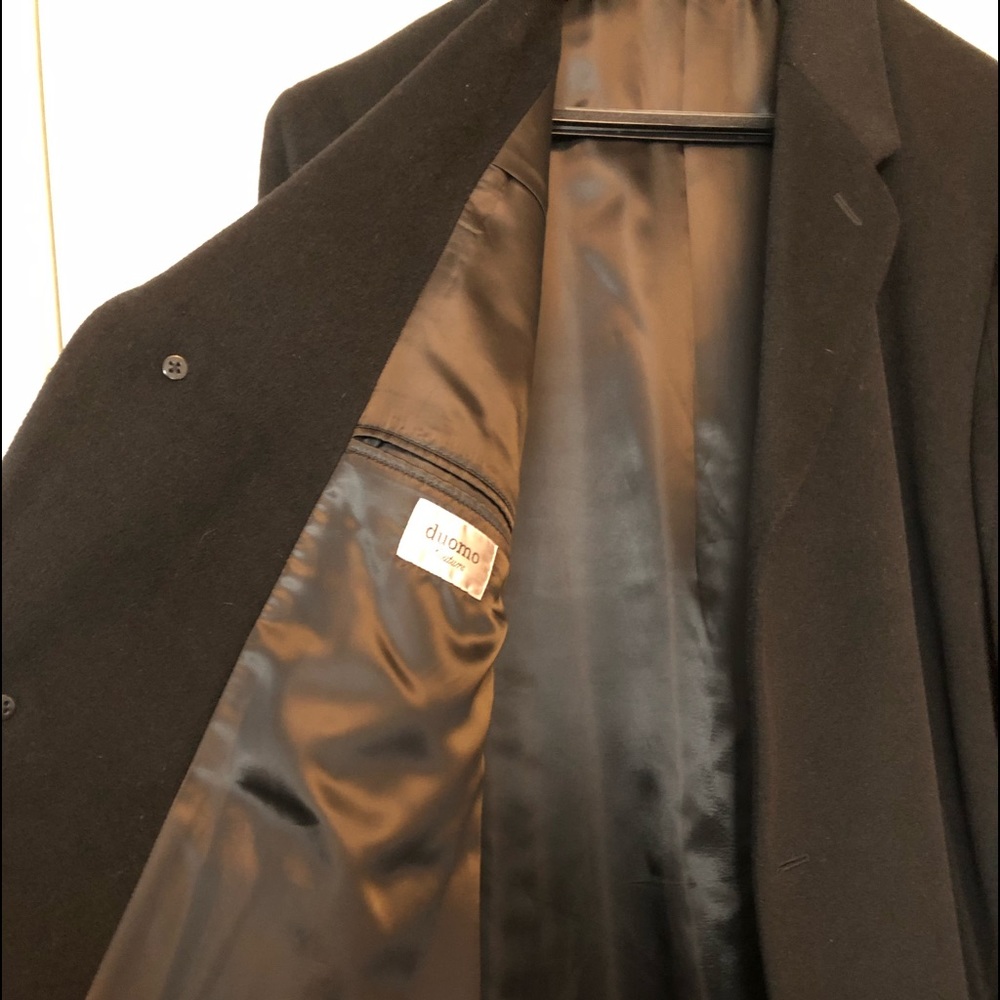 Men’s Cashmere blend Overcoat 50 Tall